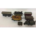 HORNBY: A collection of Antique painted carriages