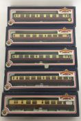 BACHMANN BRANCH-LINE: Five 00 gauge boxed scale mo