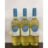 Three x 75cl bottles of Via Nova Pinot Grigio 2014.