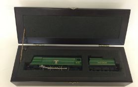 HORNBY: An 00 gauge model of a steam locomotive wi