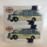 DINKY: Two boxed Special Edition Reiseburo Ruoff 1