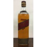 1 x 70cl bottle of John Walker & Son Ltd. Johnnie Walker Red label, the label