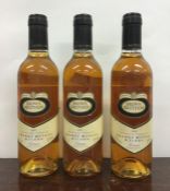 Three x 375ml bottles of Brown Brothers Special Late Harvested
