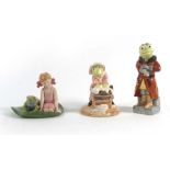 A Beswick figure modelled as 'Toad' from The Wind in the Willows,