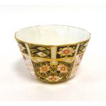 A Royal Crown Derby bowl of flared form decorated in the traditional Imari 2451 pattern, d.