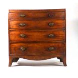 A 19th century mahogany,