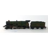 A Hornby Dublo OO gauge 'Denbigh Castle' loco and tender,