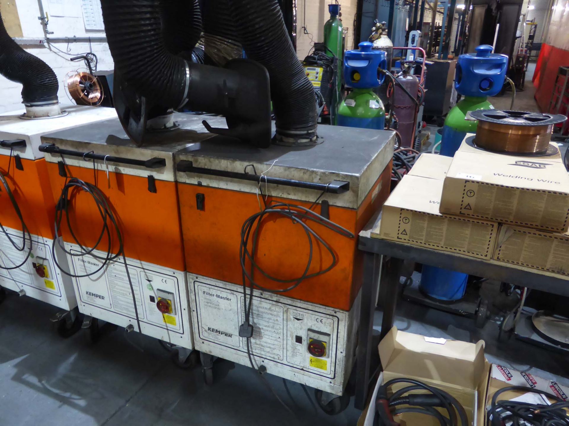 Kemper filter master welding fume extraction unit Type: 64120 Serial Number: 138433 Year: 2004