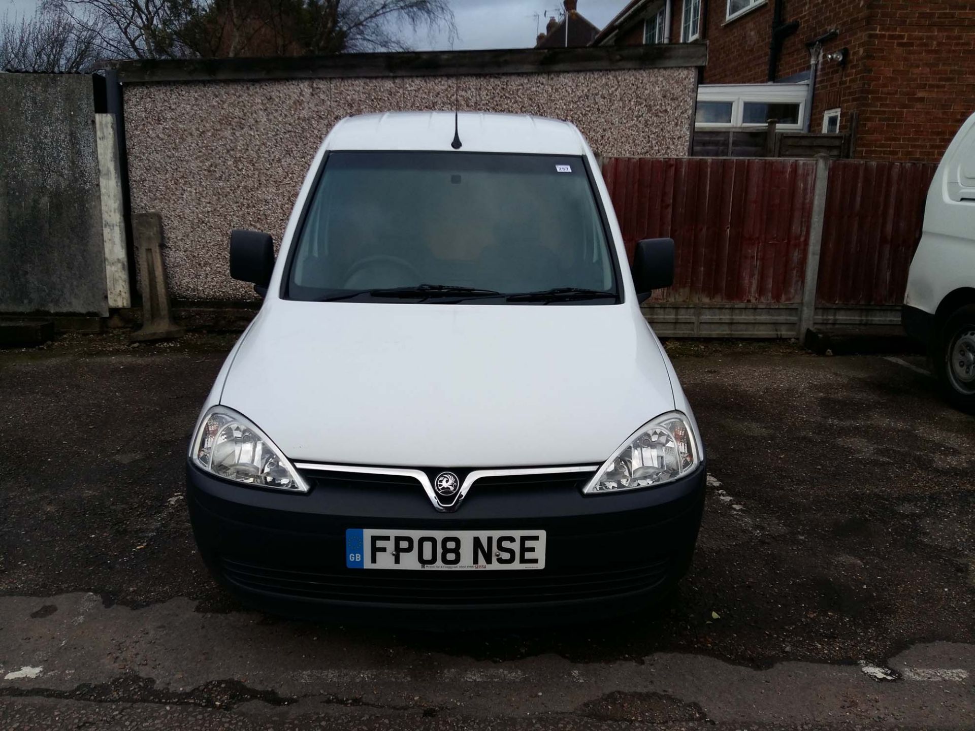 Vauxhall Combo 1700 CDTI 16v diesel van Registration number: FP08 NSE First Registered: 30.4.2008