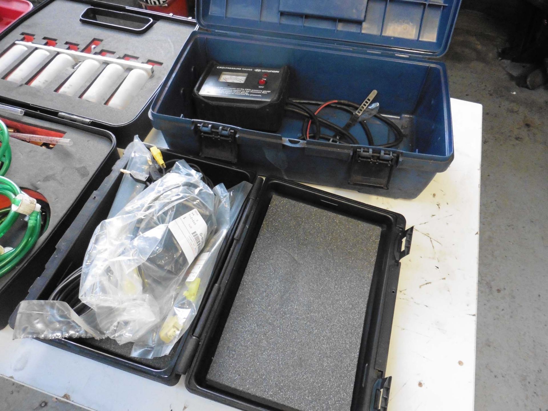 Range of specialist leakage and other test equipment (on top of the table) - Image 6 of 7