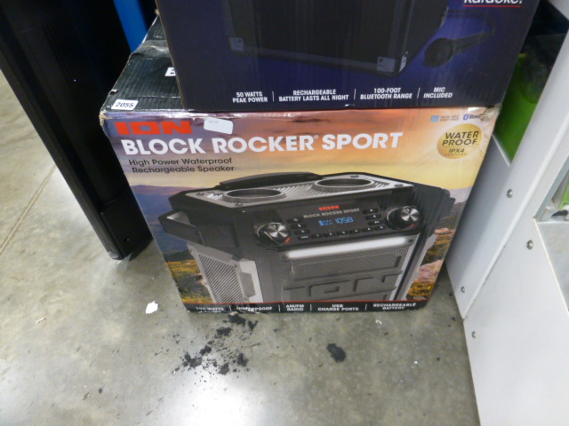 Ion Blockrocker sport waterproof unit in box