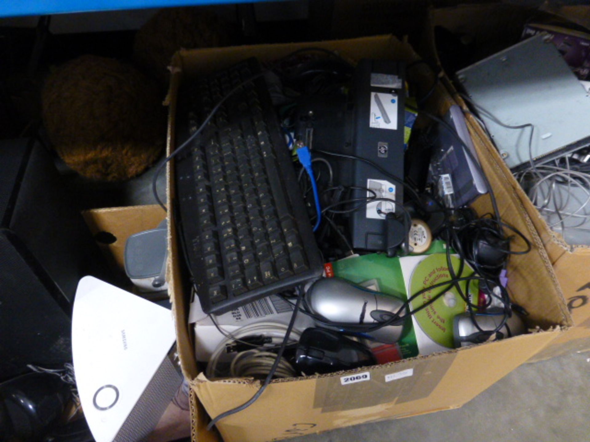 Box of IT and other loose electrical equipment