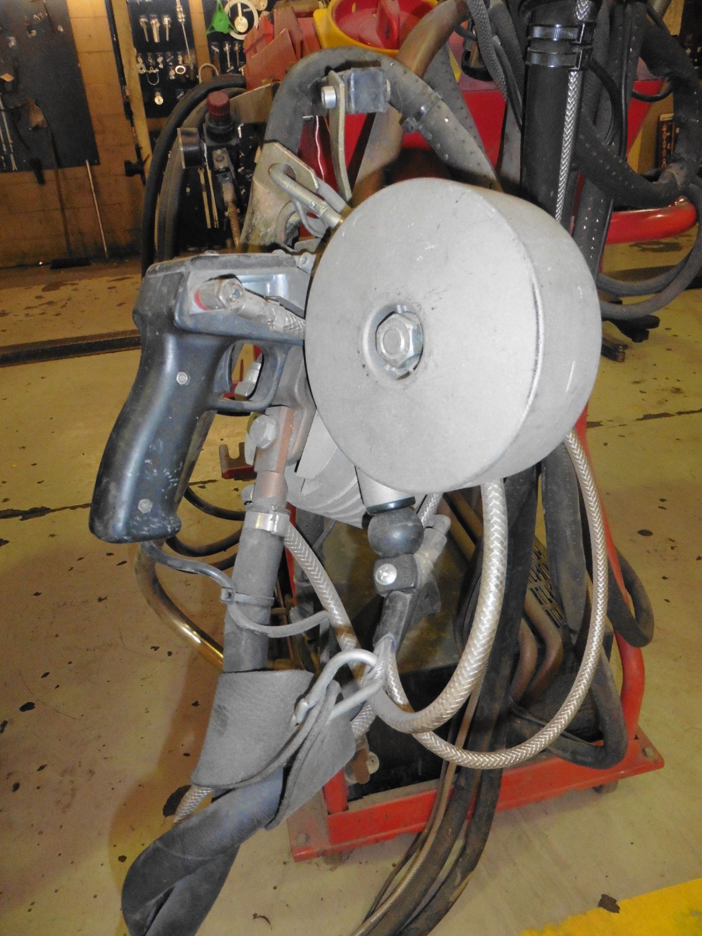 Tecna Inverter MFspot welding system on castors model 3650, serial no. 01171, year 2004 - Image 4 of 6