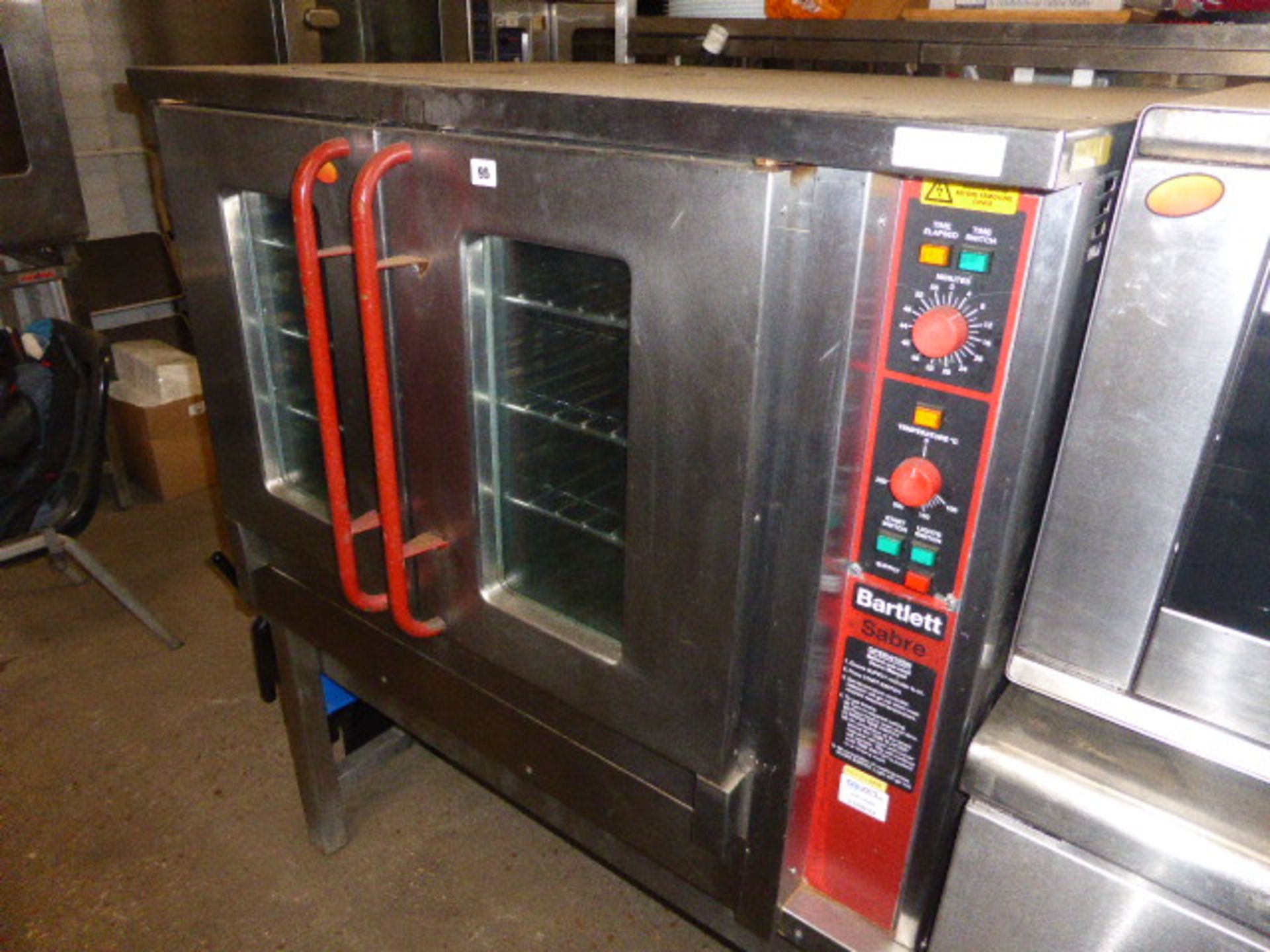 115cm electric Bartlett 2-door convection oven