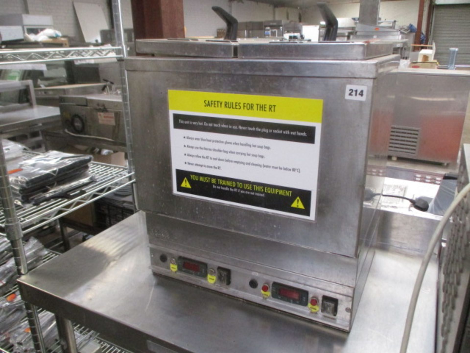 (34) 50cm electric bench top pasta boiler
