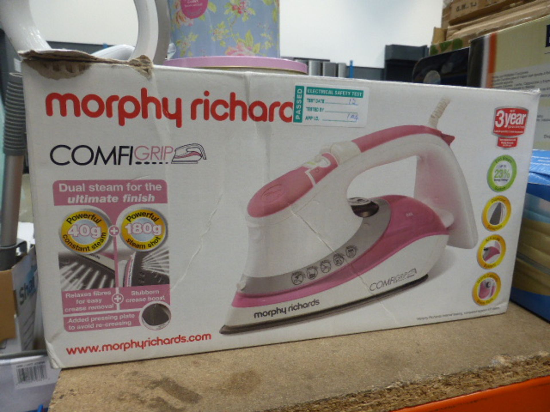 Morphy Richards steam iron