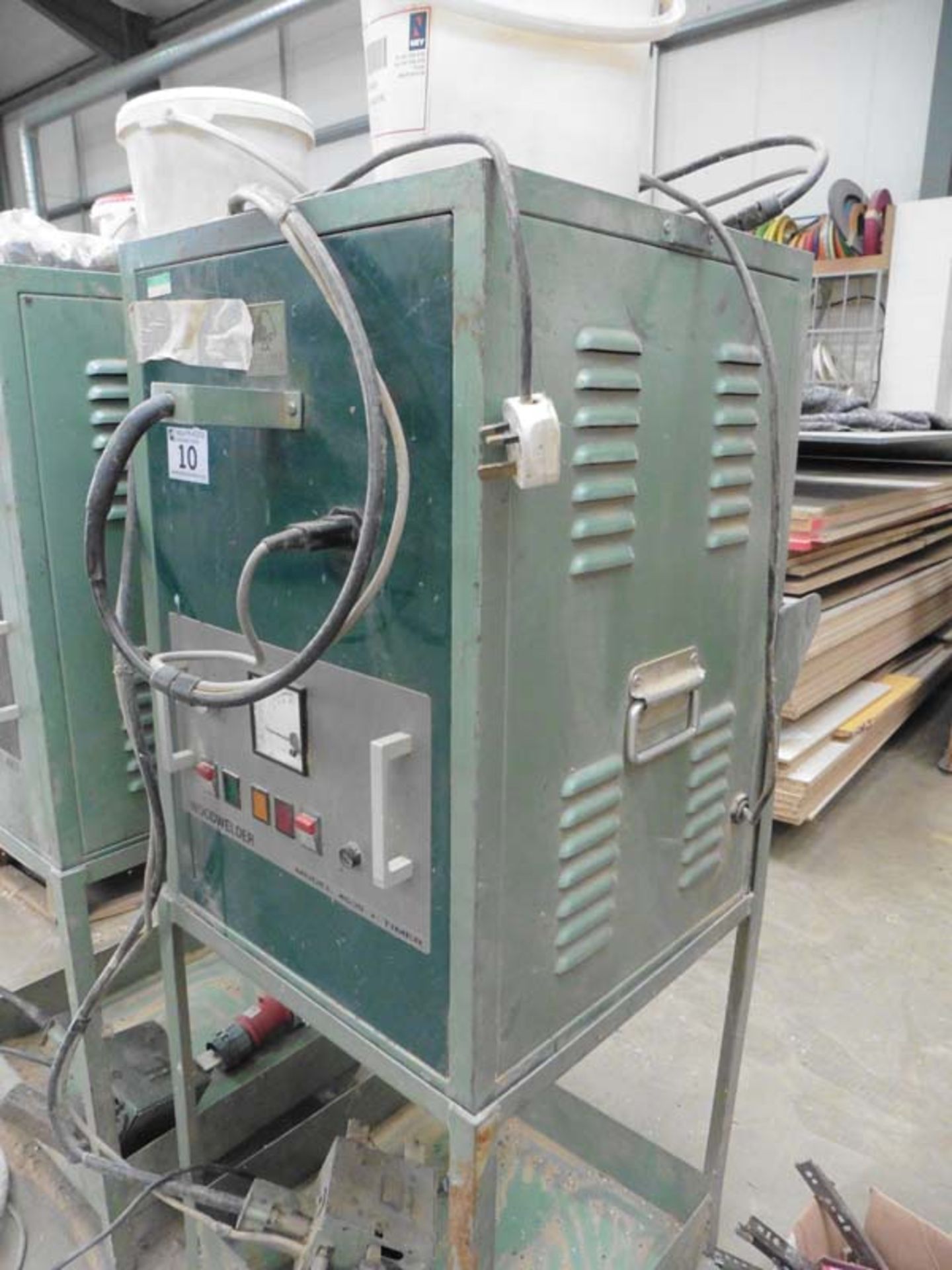 Woodwelder model 4000, plus timer by Tregarne high-frequency curing machine - Image 2 of 3