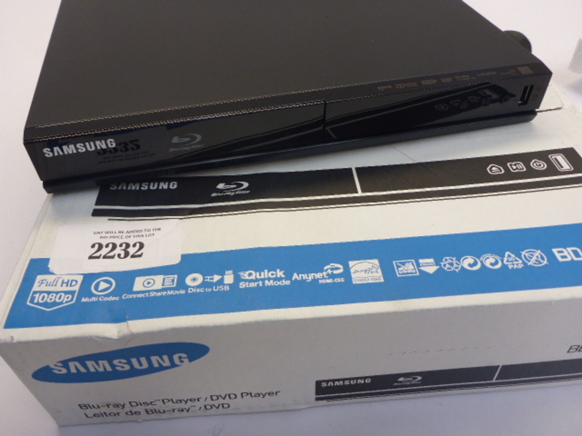 Samsung blu-ray disc player