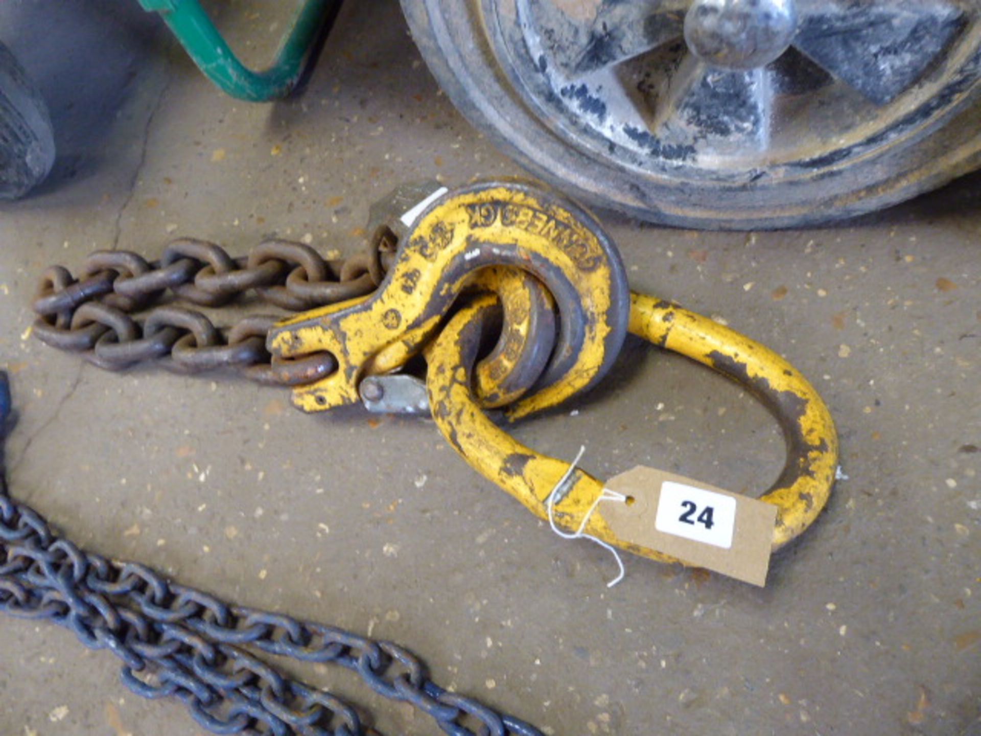 Heavy duty 1 leg lifting chain