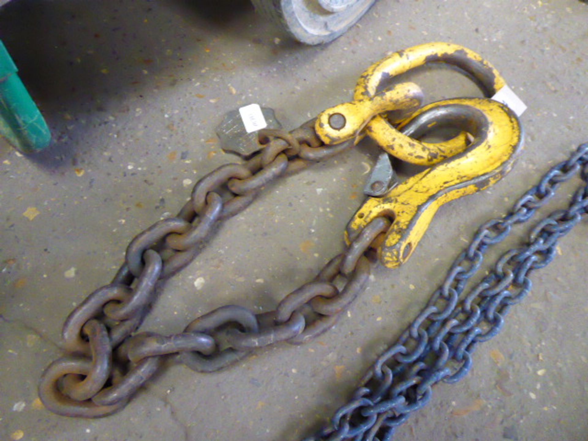 Heavy duty 1 leg lifting chain - Image 2 of 2