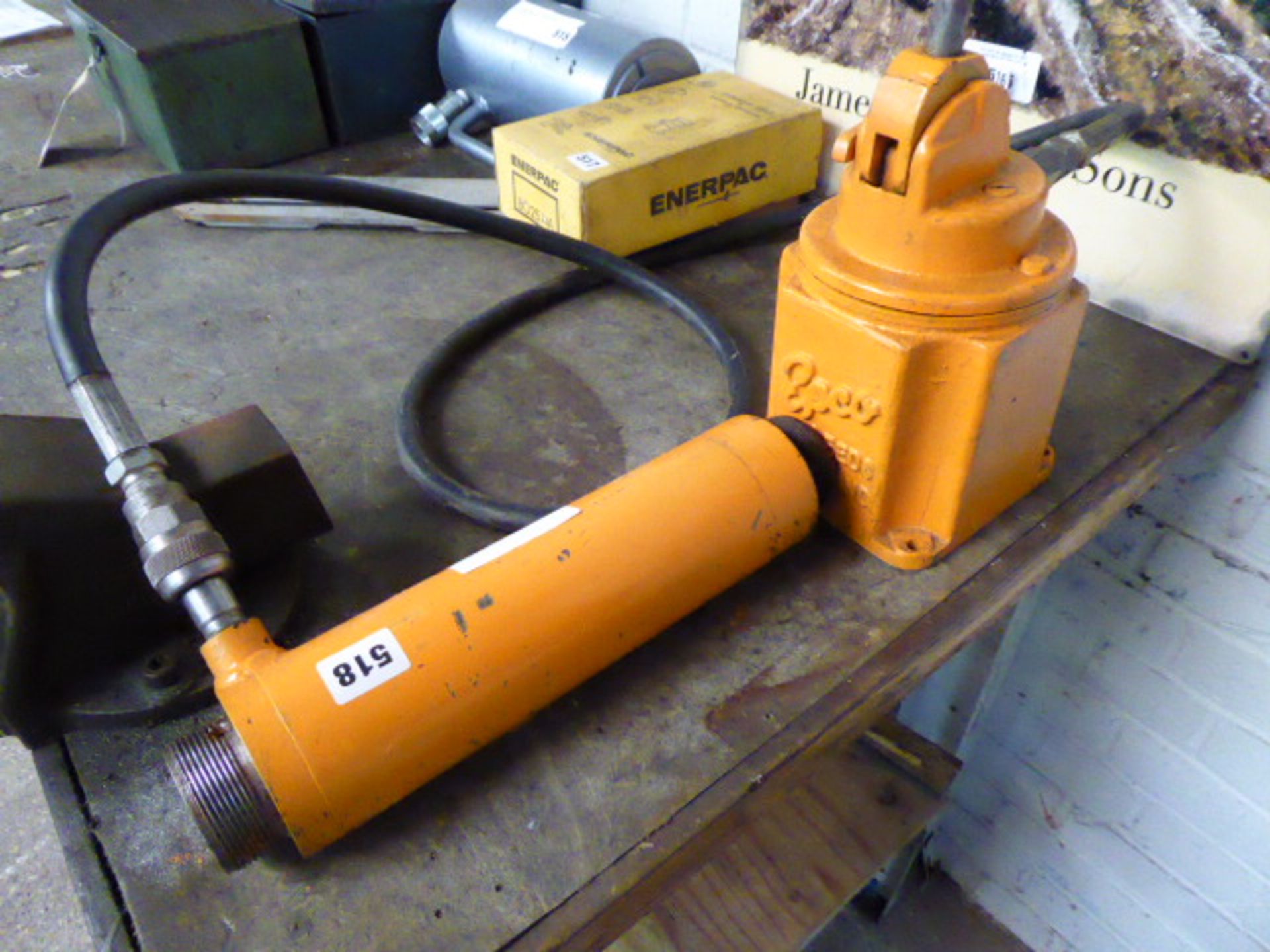 Epco hydraulic ram