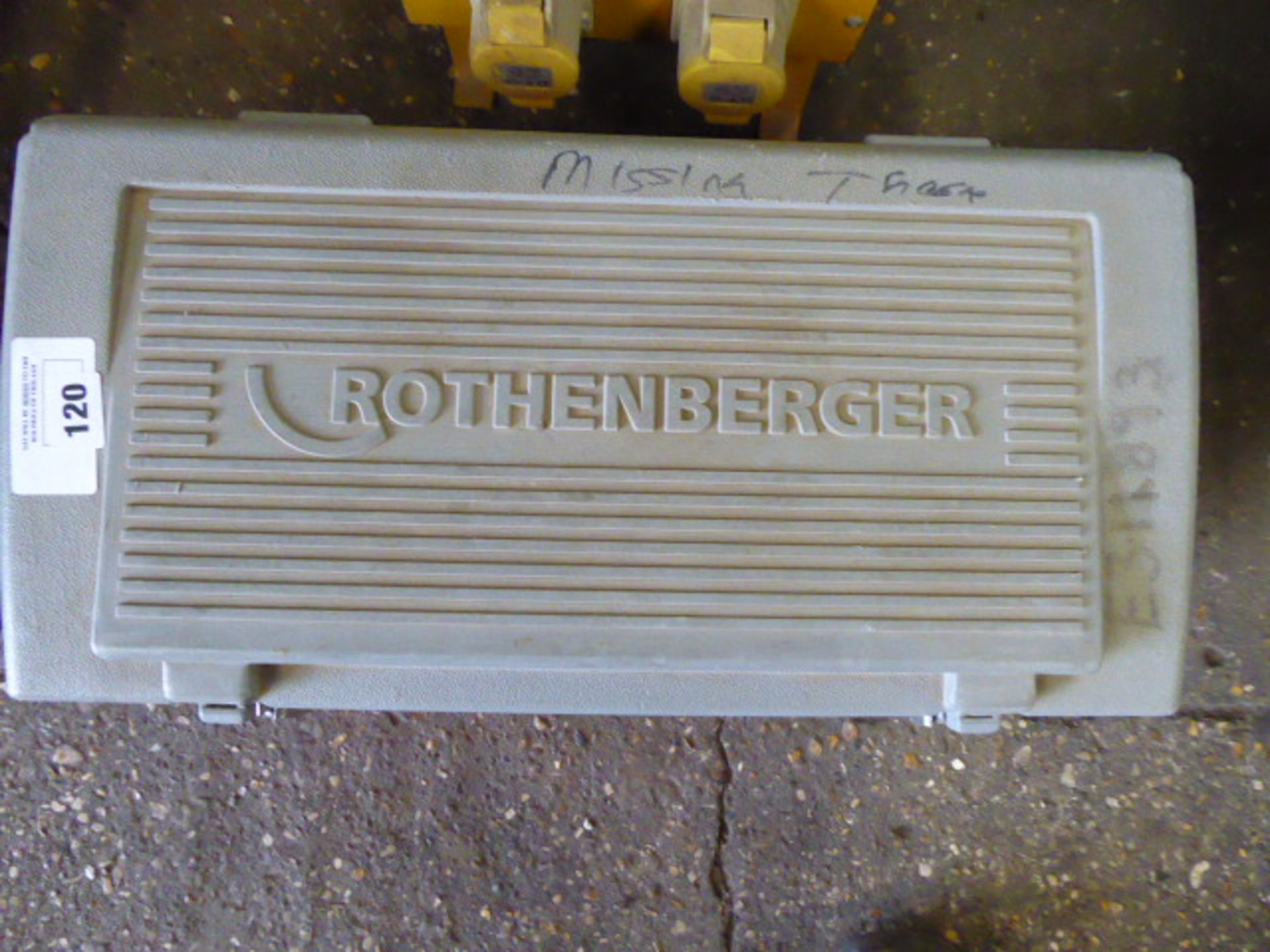 Rothenberger Rofrost Turbo 2 pipe freezer unit with various accessories in case, 110v (311893) - Image 2 of 2