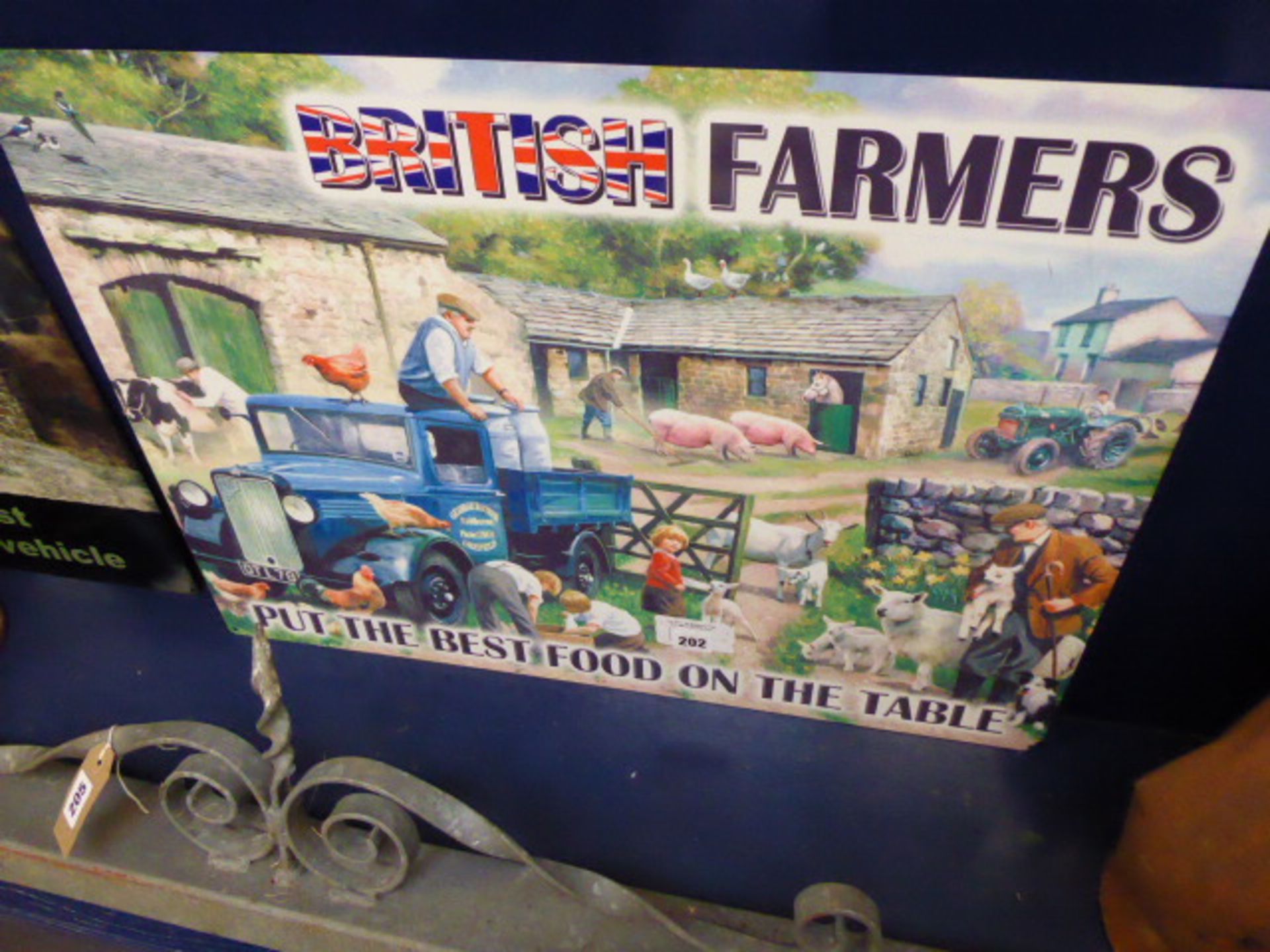 190 - British Farmers sign