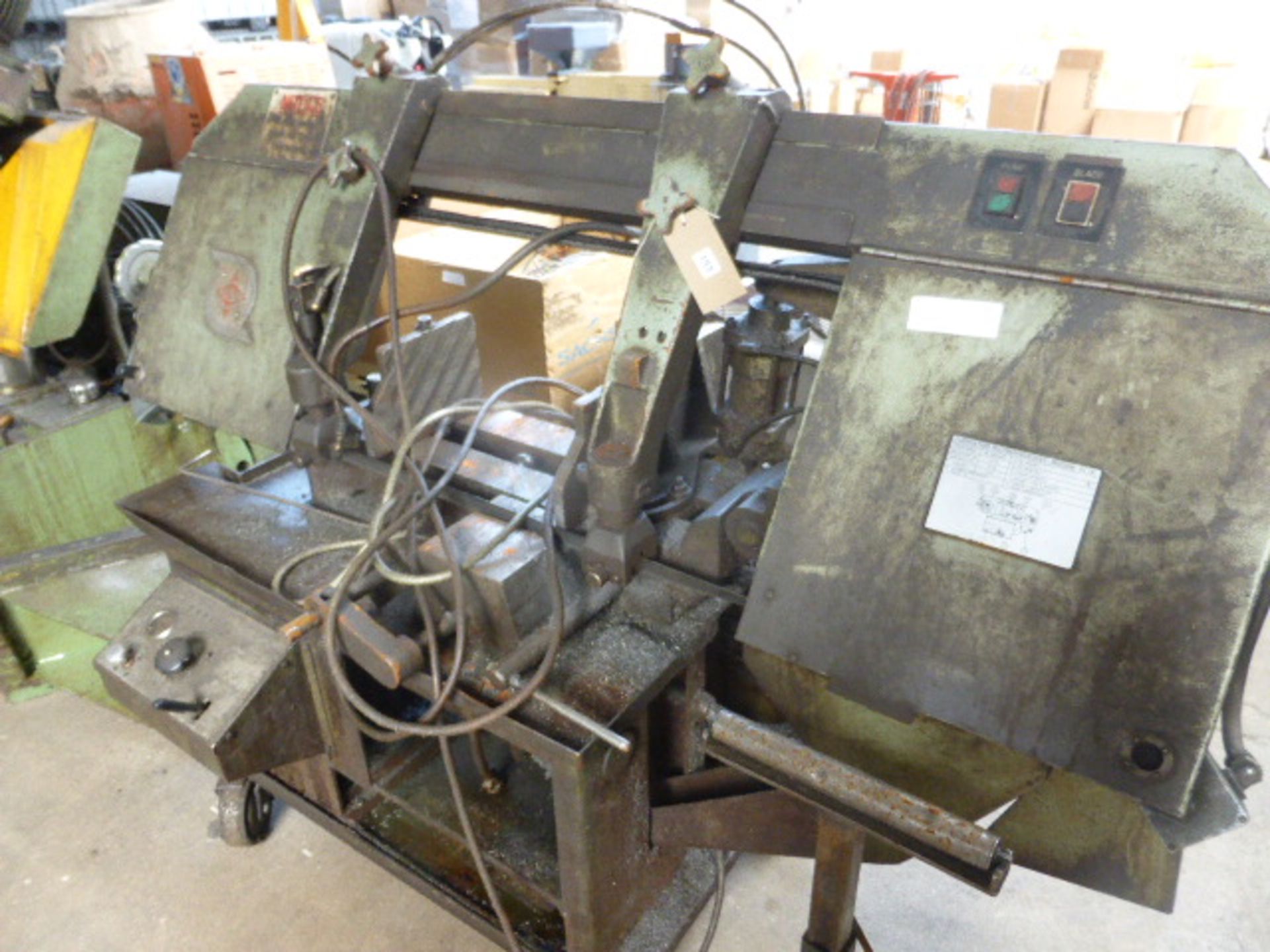 Hartle Mid Saw horizontal bandsaw with single roller, 3 phase - Image 2 of 2