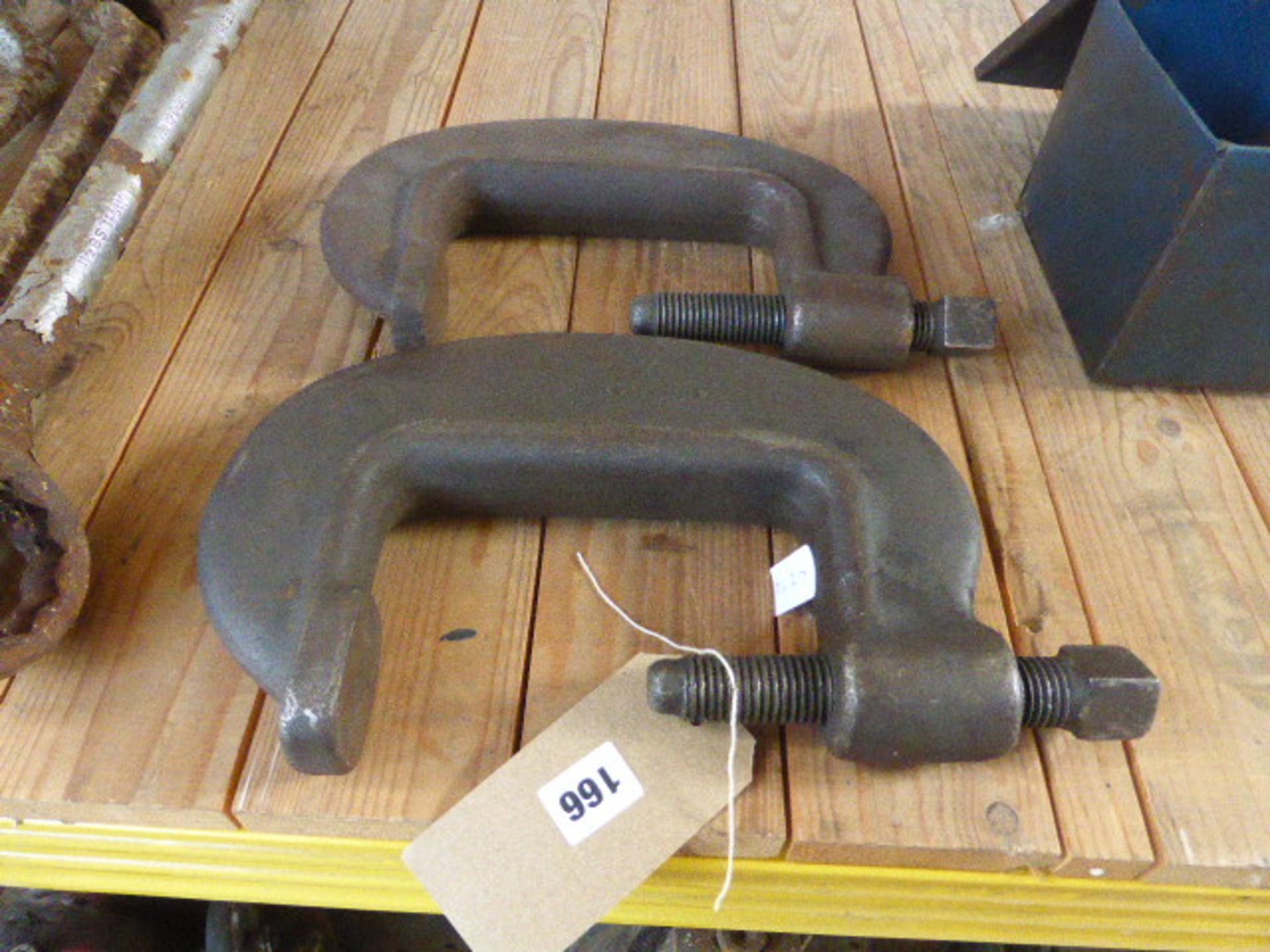 2 large G-Clamps