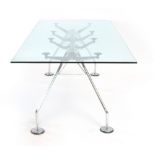 Sir Norman Foster for Tecno, a 'Nomos' table,