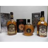 3 bottles, 1x Old St Andrews Clubhouse Premium blended Whisky with box dated 1994, 70cl 40%,