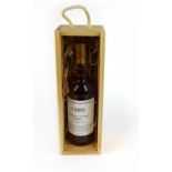 A Private bottling of 1989 Oban 24 year old West Coast Single Malt Scotch Whisky with own wooden