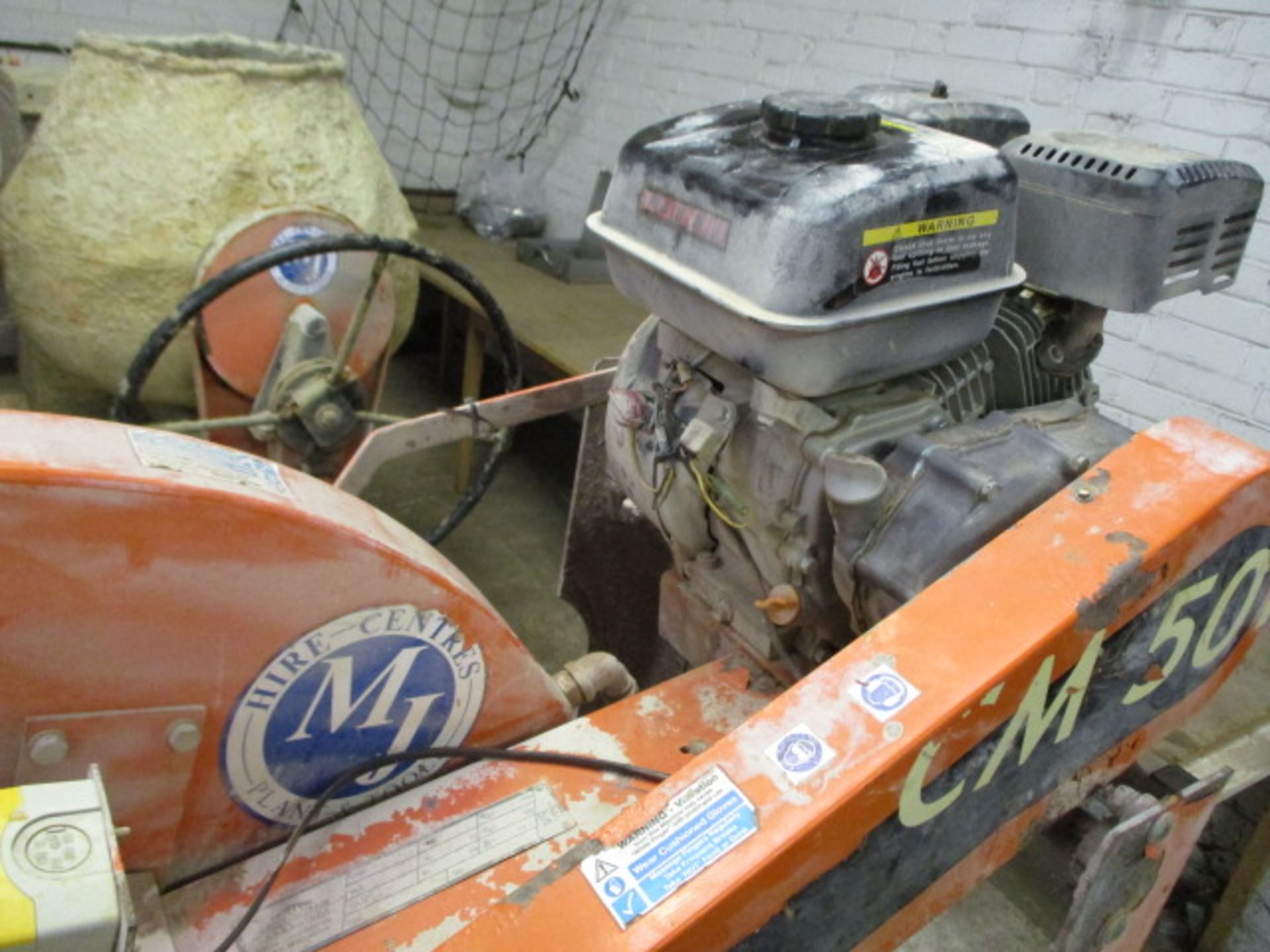 Clipper Norton CM501 site saw, petrol engine (320990) - Image 2 of 2