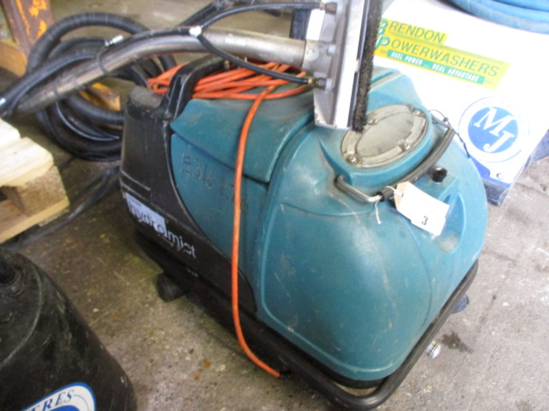 (48) Commercial carpet cleaning machine with hose and lance, 240v (316276) - Image 2 of 2