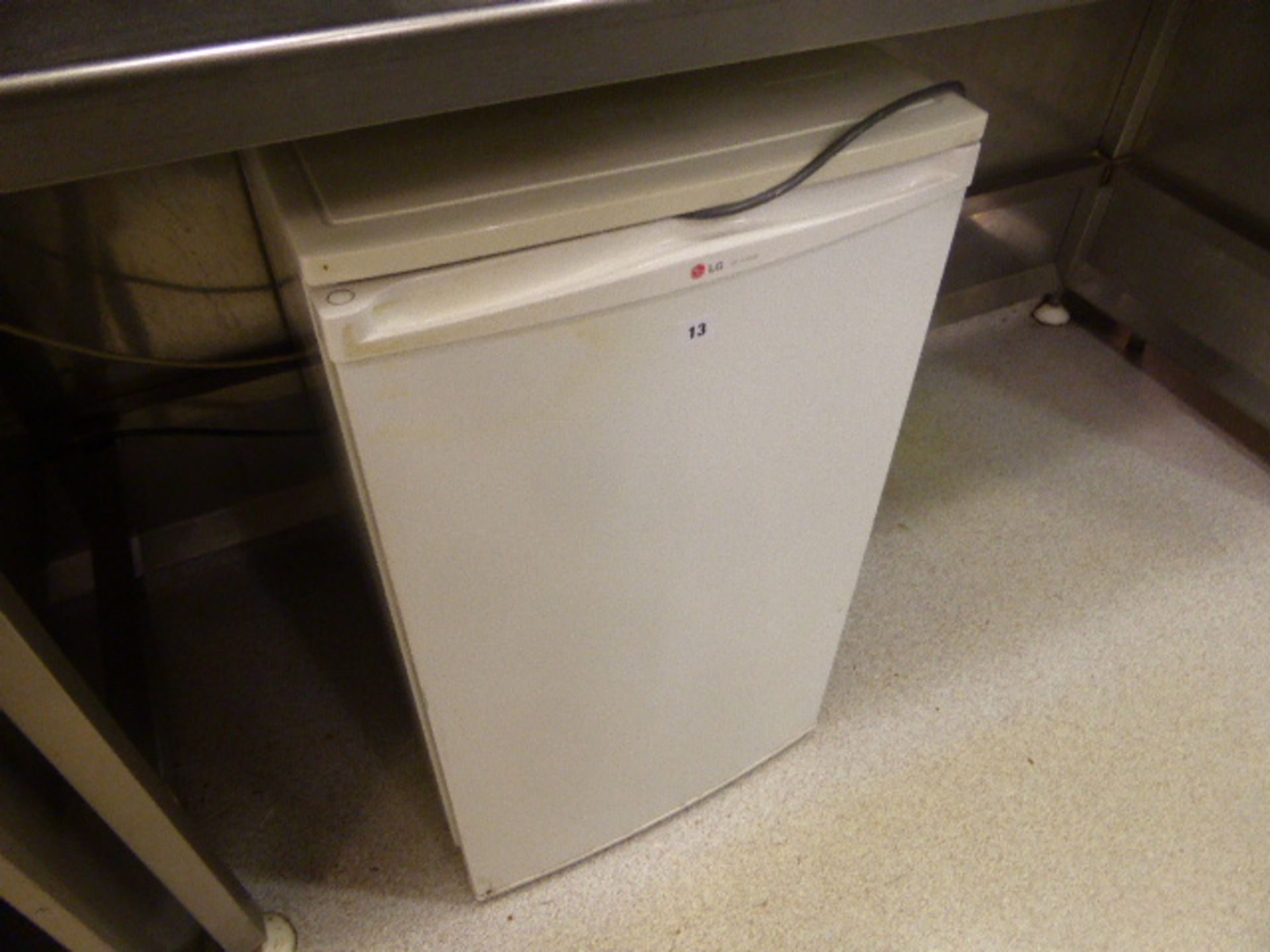 50cm LG undercounter fridge with a freezer compartment