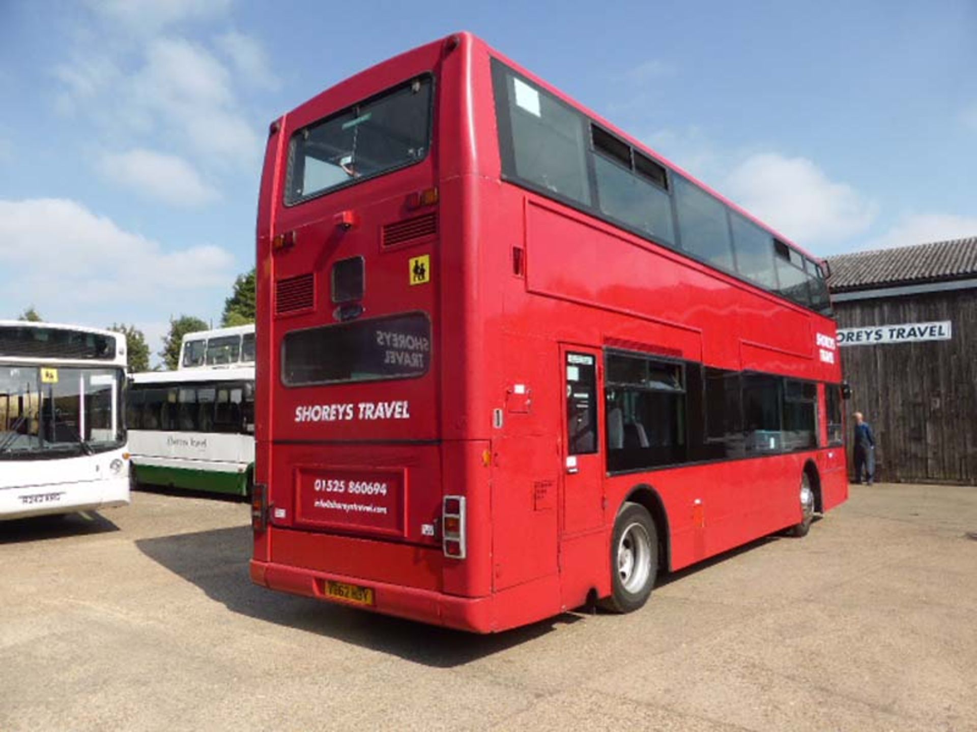Dennis Trident Plaxton President double decker bus Registration number: V862 HBY First registered: - Image 3 of 14