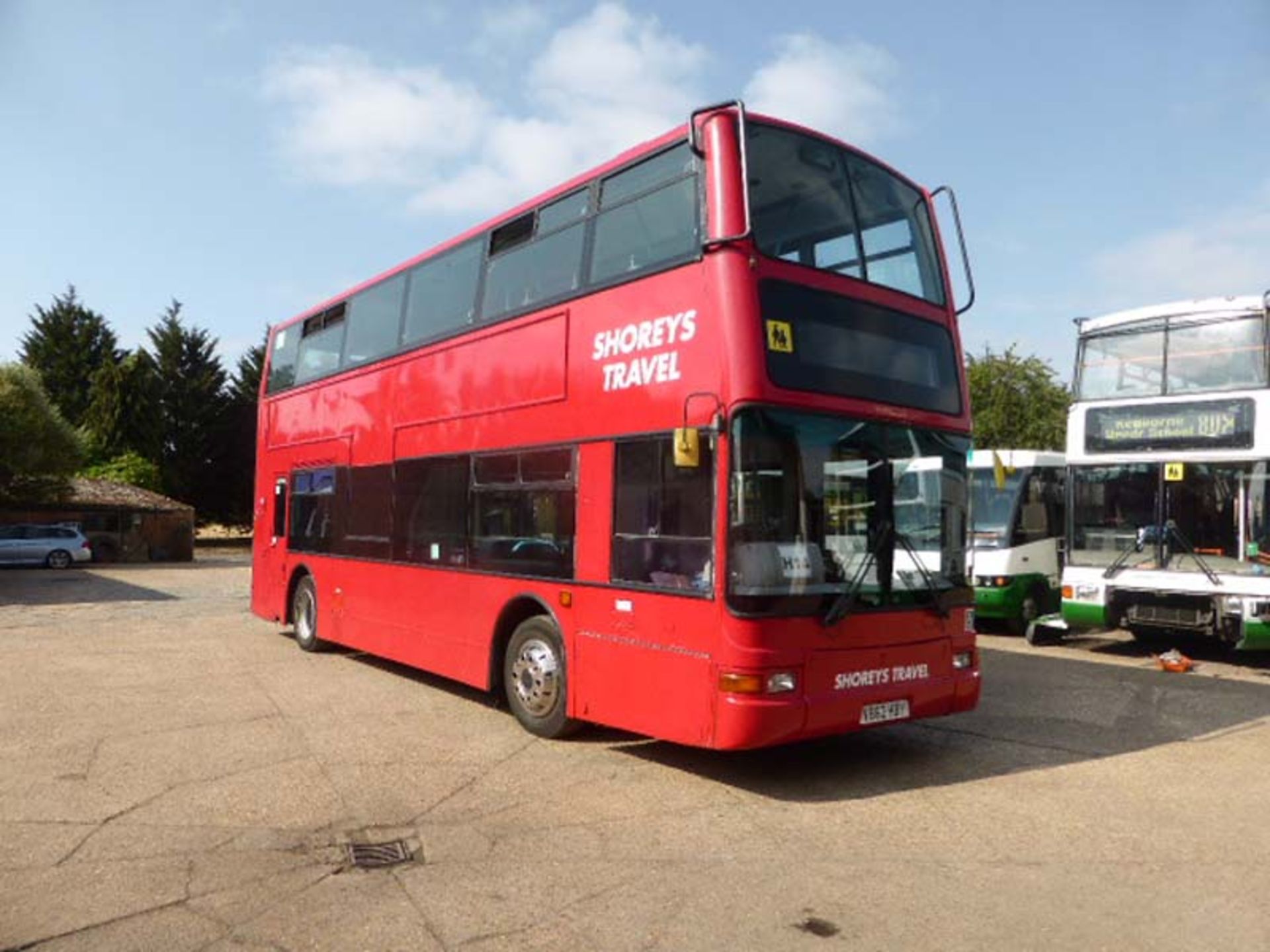 Dennis Trident Plaxton President double decker bus Registration number: V862 HBY First registered: