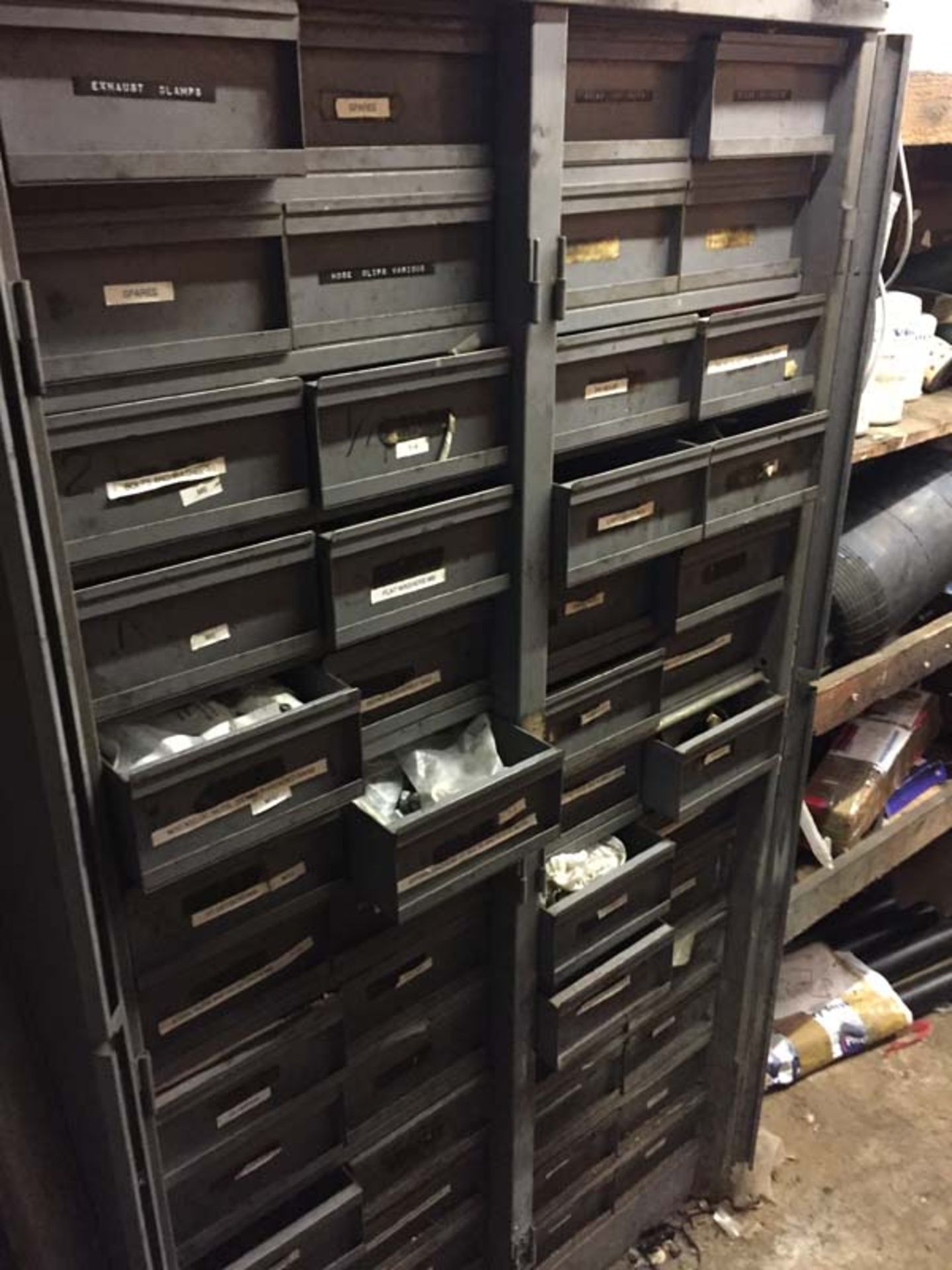 52 drawer cabinet of nuts, bolts, studding, washers and other fixings - Image 2 of 4