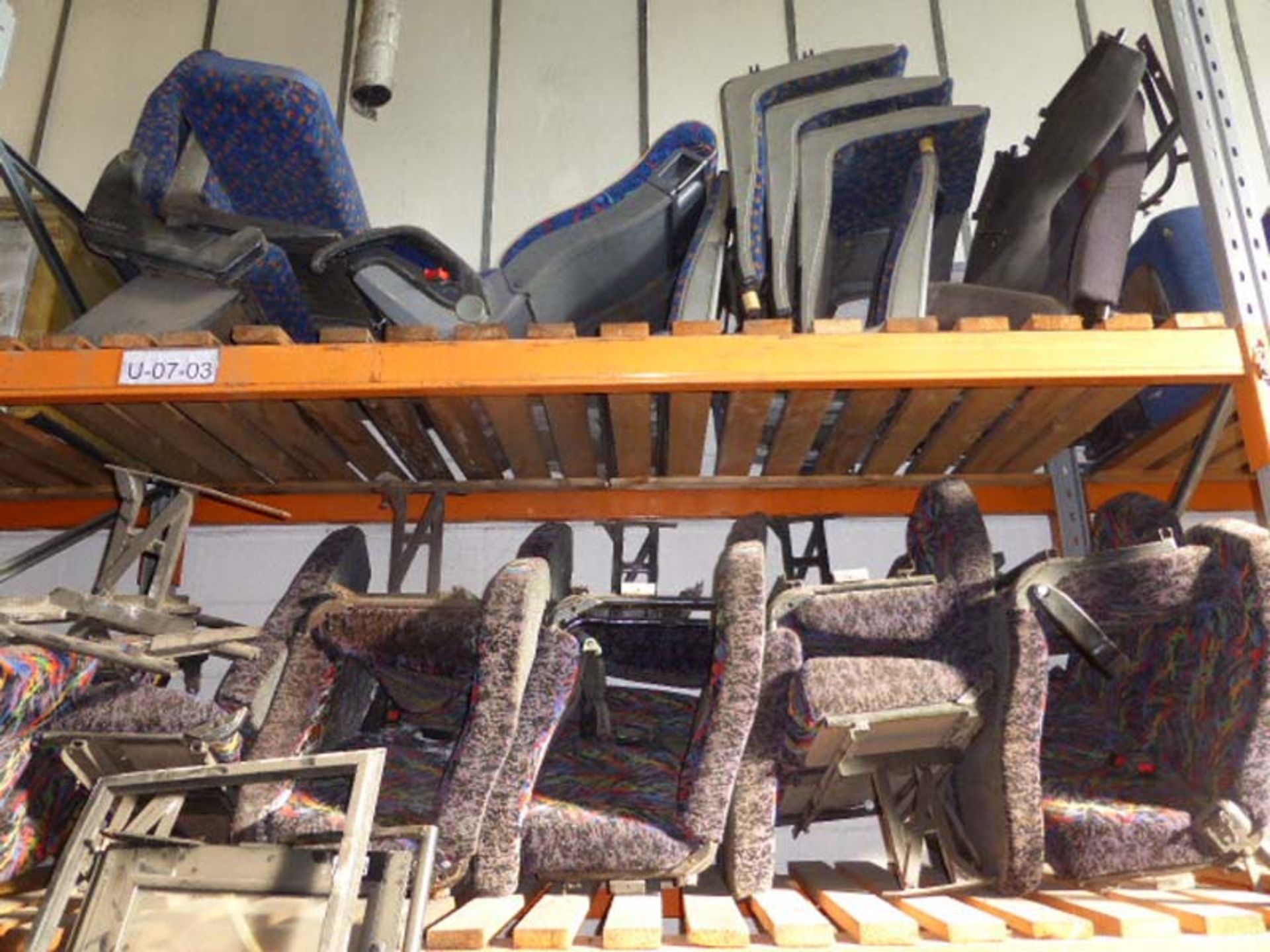 A range of bus seating and seat frames - Image 4 of 5