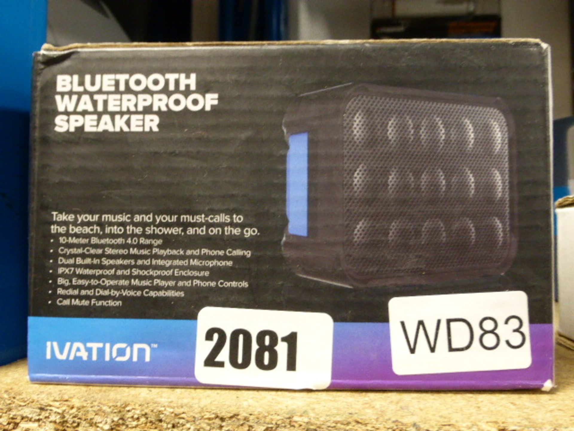 Ibation bluetooth waterproof speaker