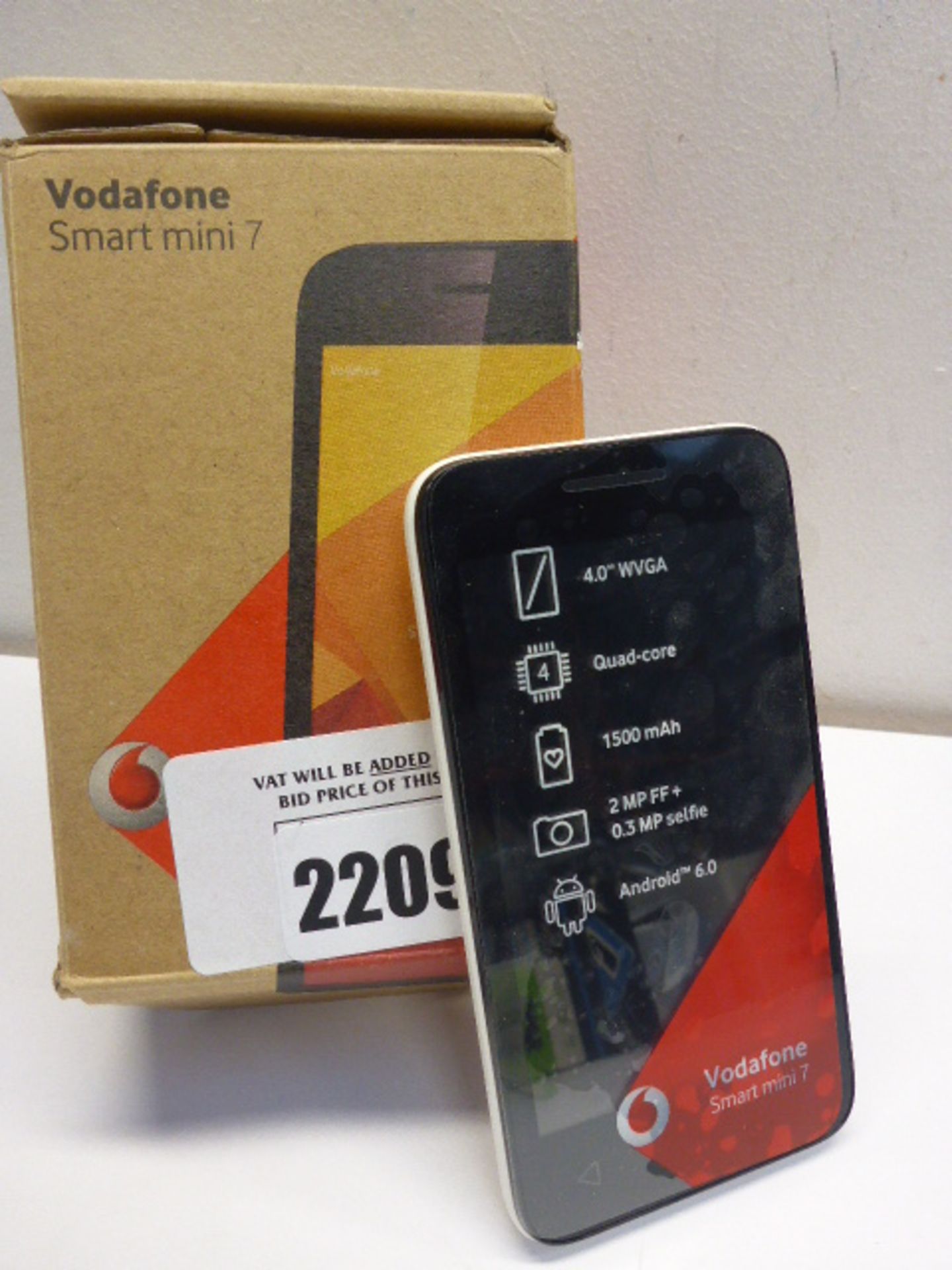 Vodafone Smart Mini 7 mobile, in box.
