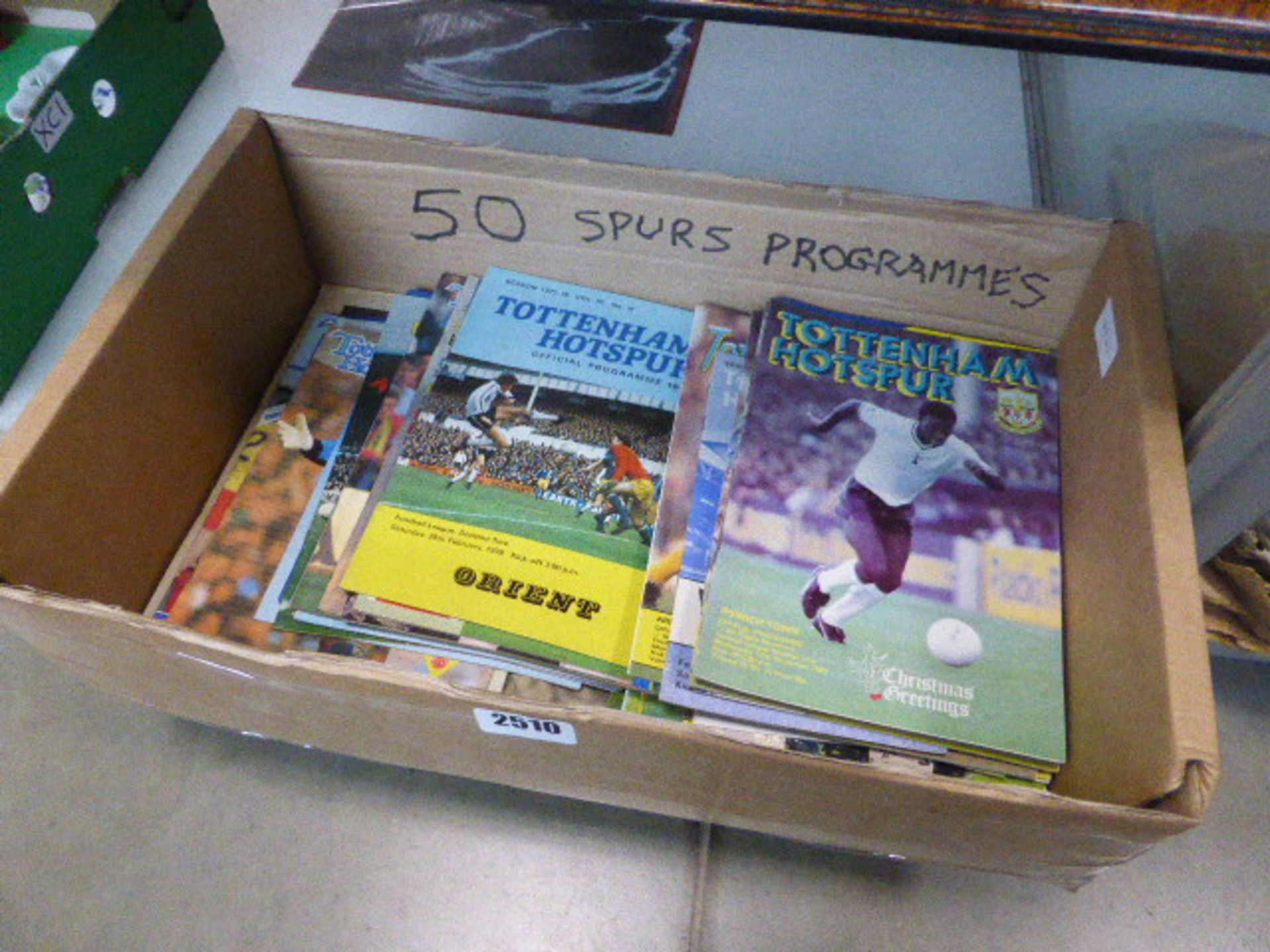Approx. 50 Spurs programs and match day memorabilia