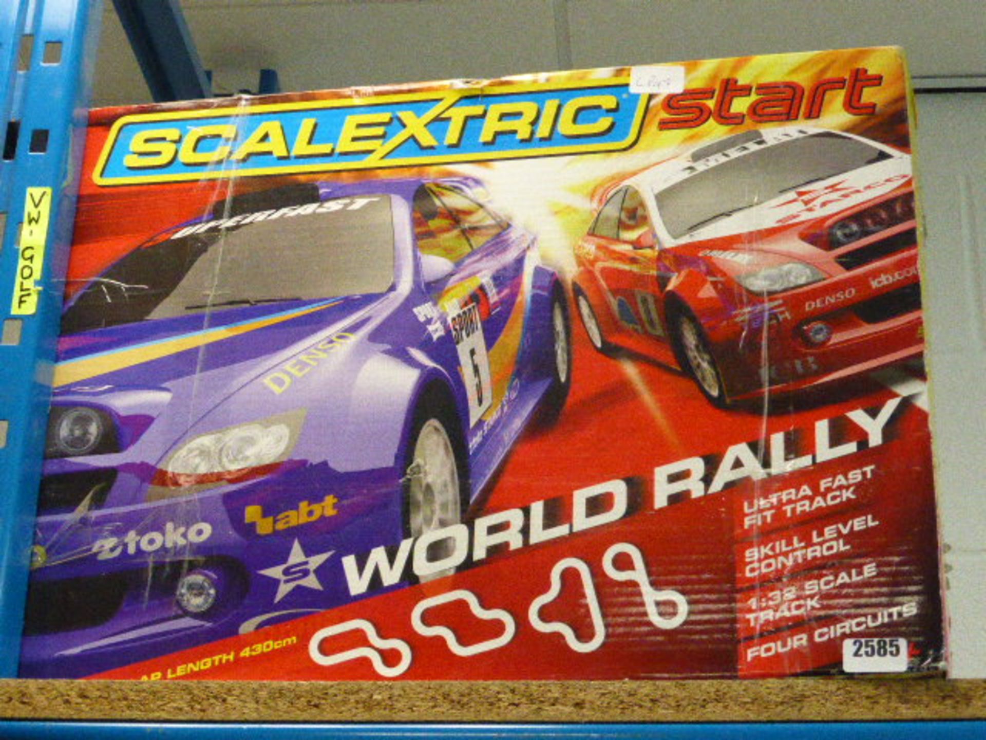 Scalextric start world rally kit in box
