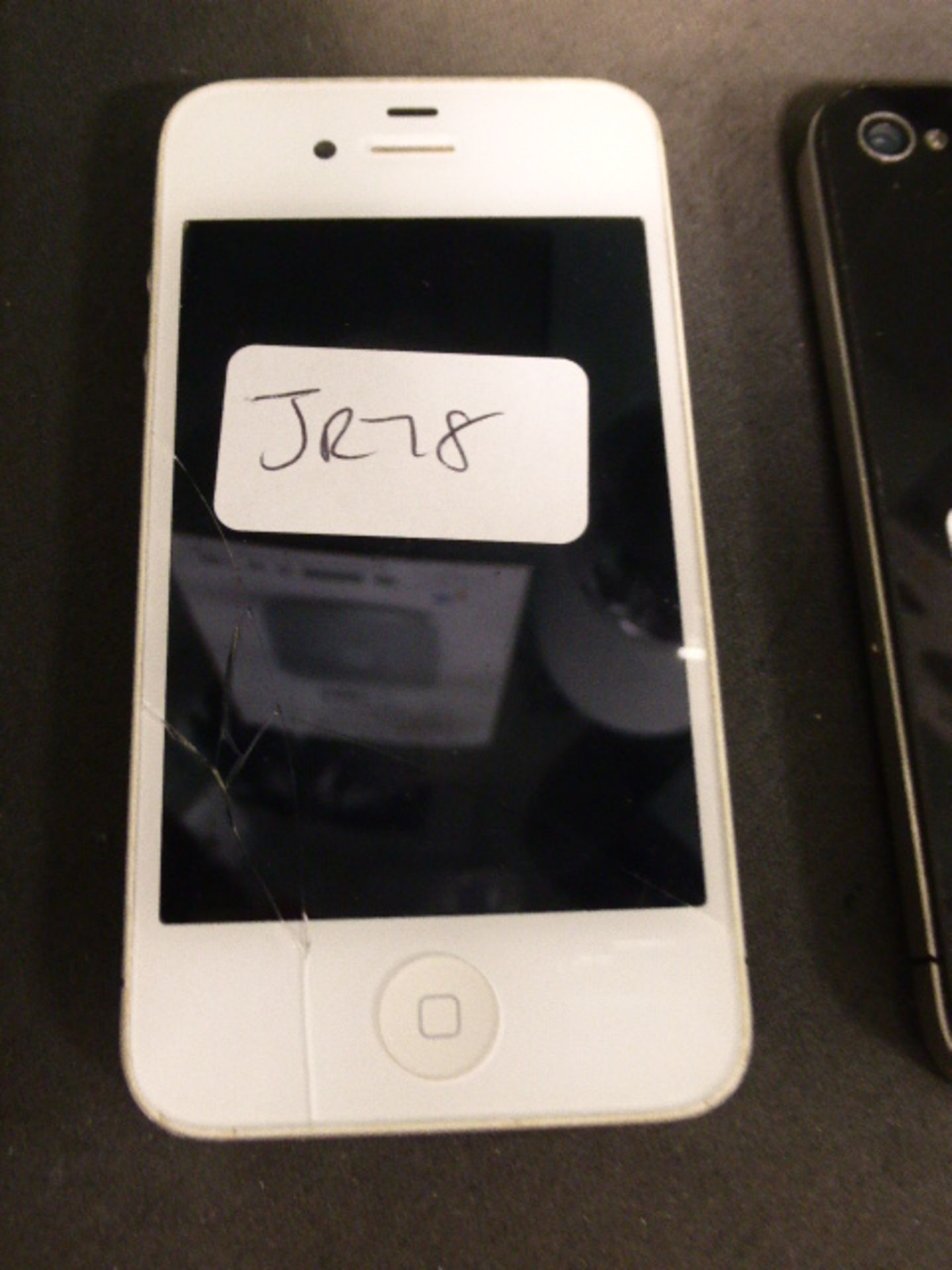 2377 Apple iPhone 4, sold for spares/repairs as may be iCloud locked - Image 2 of 2