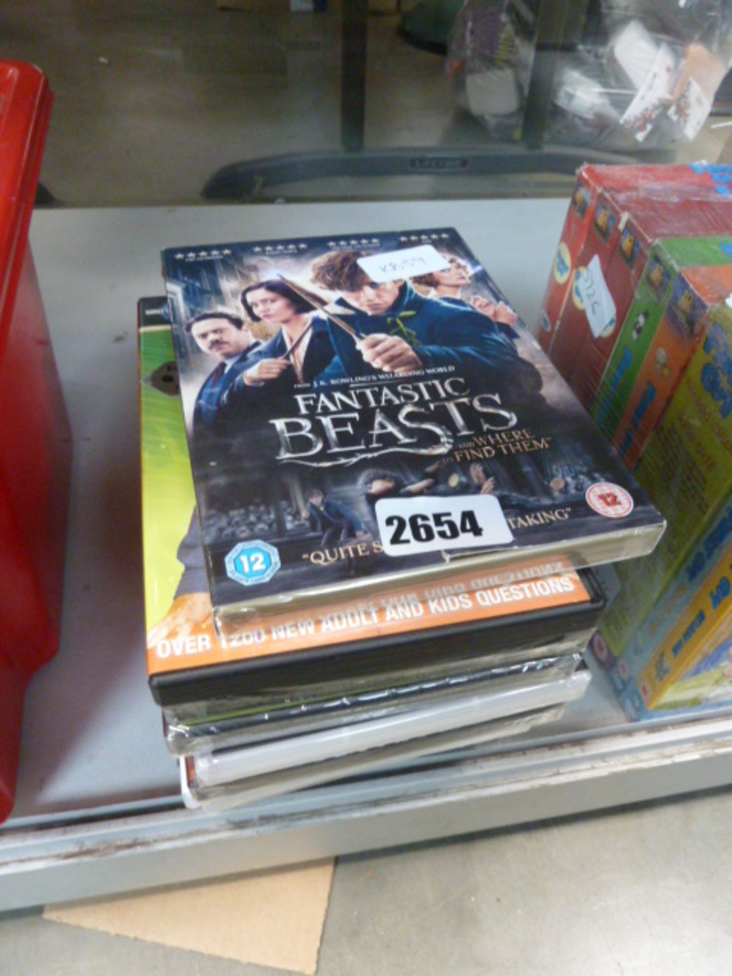 Collection of DVDs incl. Fantastic Beasts and Where to Find Them