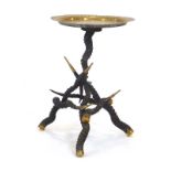 An early 20th century occasional table,