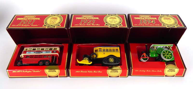 Eleven Matchbox Models of Yesteryear 'Special Edition' models including YS-16 1929 Scammell 100 ton - Image 2 of 3