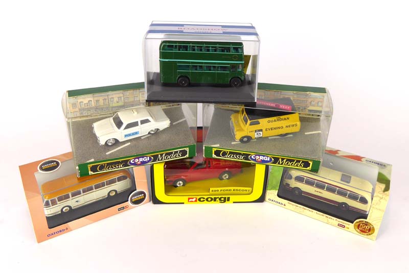 Fifteen Oxford diecast commercial and other vehicles, six Corgi models, - Image 3 of 4