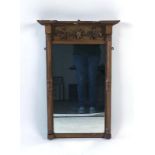 An 18th century-type wall mirror,