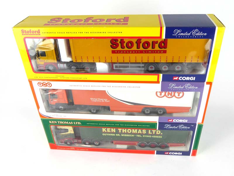 Thirteen Corgi 1:50 scale commercial models comprising: 75603 Renault curtainside, - Image 2 of 4